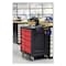 Rubbermaid Commercial Mobile Workcenter, 5 Drawer, Black, 32-1/2 in W x 20 in D x 33-1/2 in H FG773488BLA - alternate 6